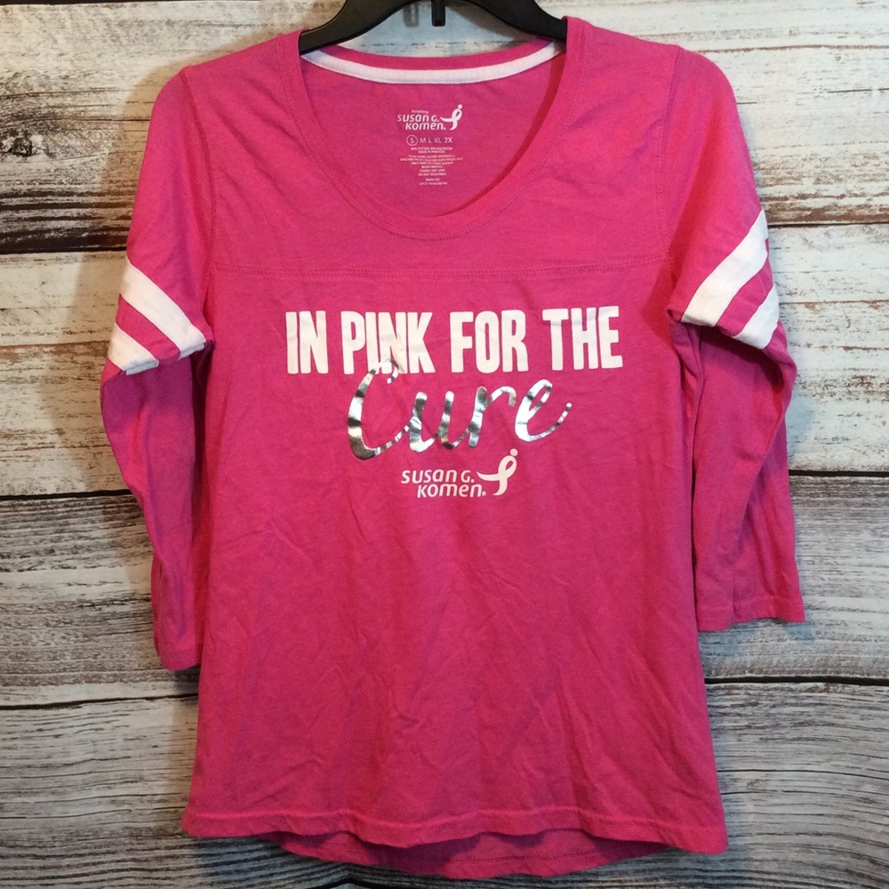 Susan G. Komen Baseball Tee